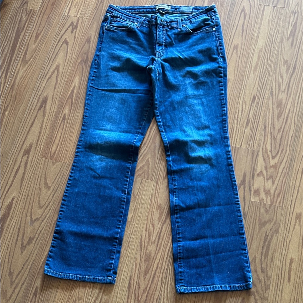Dark Blue Flare Jeans